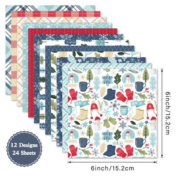 Poppy Crafts 6"×6" Paper Pack