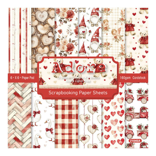 Poppy Crafts 6"×6" Paper Pack