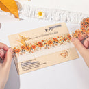 Poppy Crafts Autumn Series PET Sticker Roll - Lace Autumn Dream