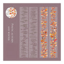 Poppy Crafts Autumn Series PET Sticker Roll - Poetic Autumn & Winter