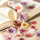 Poppy Crafts Basket of Flowers Writing Paper Stickers - Warm Sun