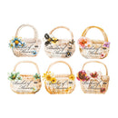Poppy Crafts Basket of Flowers Writing Paper Stickers - Warm Sun