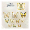 Poppy Crafts Butterfly Stickers - Amber Light Years