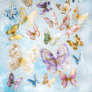 Poppy Crafts Butterfly Stickers - Twilight Purple