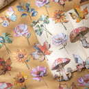 Poppy Crafts Cardstock Flower Stickers - Pages Falling Like Leaves