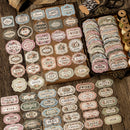 Poppy Crafts Cardstock Stickers - Numerous Flowers - Letter from Clear Sky
