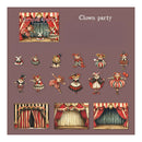 Poppy Crafts Carnival Party Sticker Kit - Clown Party
