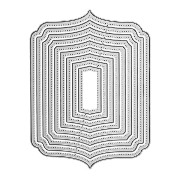 Decorative border design on a white background