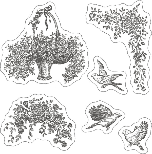 Poppy Crafts Cutting Dies & Stamp Set