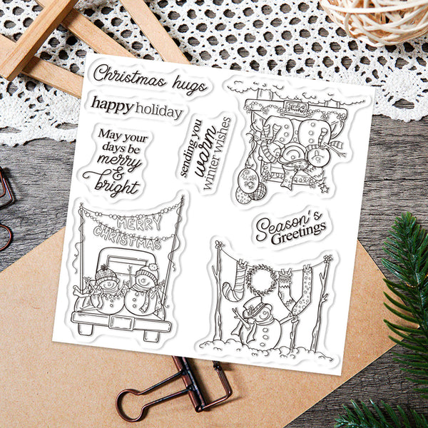 Poppy Crafts Cutting Dies & Stamp Set
