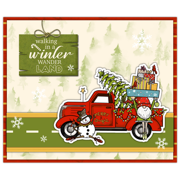 Poppy Crafts Cutting Dies & Stamp Set