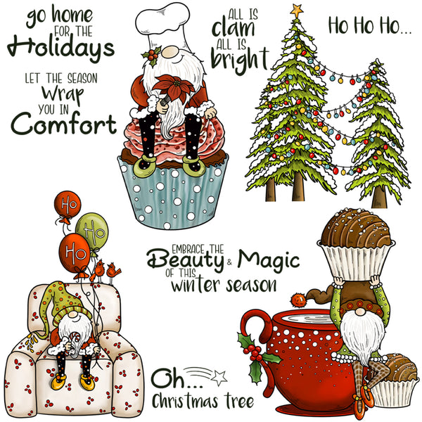 Poppy Crafts Cutting Dies & Stamp Set