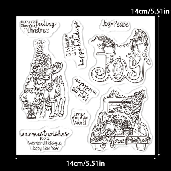 Poppy Crafts Cutting Dies & Stamp Set