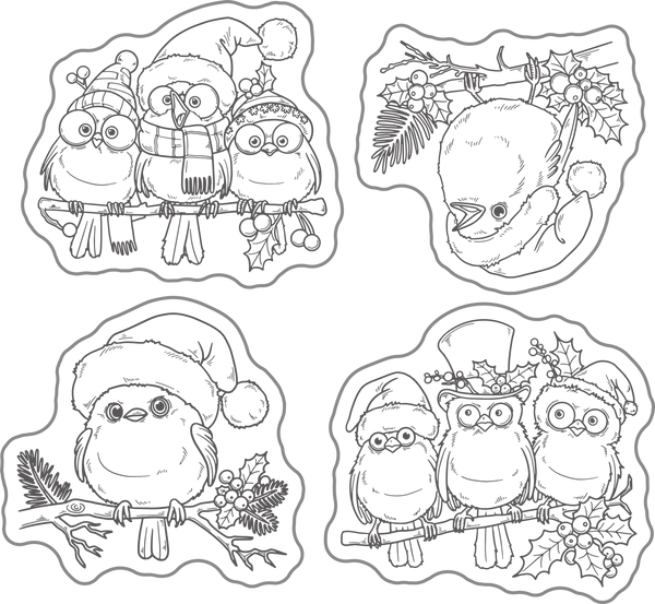 Poppy Crafts Cutting Dies & Stamp Set