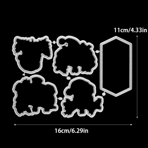 Poppy Crafts Cutting Dies & Stamp Set