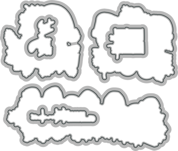 Poppy Crafts Cutting Dies & Stamp Set