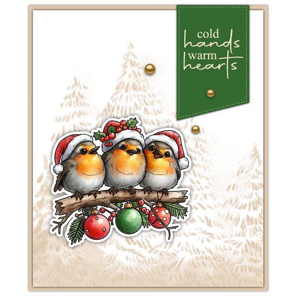 Poppy Crafts Cutting Dies & Stamp Set