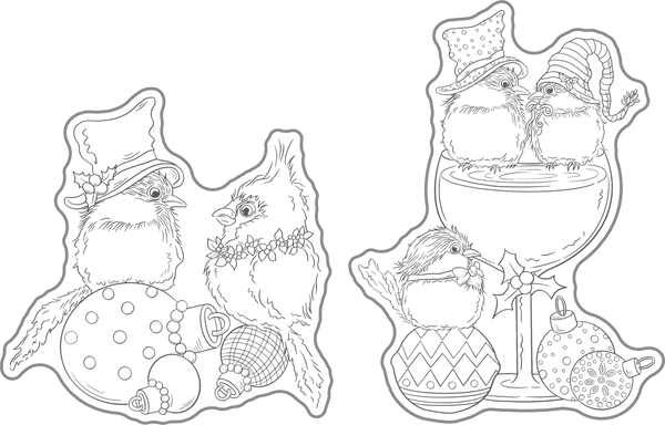 Poppy Crafts Cutting Dies & Stamp Set
