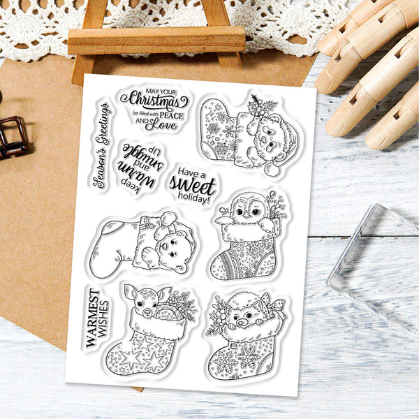 Poppy Crafts Cutting Dies & Stamp Set