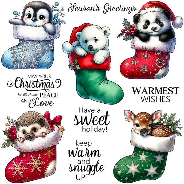 Poppy Crafts Cutting Dies & Stamp Set