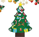 Poppy Crafts DIY Felt Christmas Tree Set with Removable Ornaments