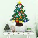 Poppy Crafts DIY Felt Christmas Tree Set with Removable Ornaments
