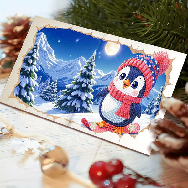 Poppy Crafts Diamond Art Greeting Card Kit