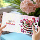 Poppy Crafts Diamond Art Greeting Card Kit