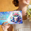 Poppy Crafts Diamond Art Greeting Card Kit