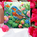 Poppy Crafts Diamond Art Greeting Card Kit