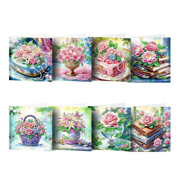 Poppy Crafts Diamond Art Greeting Card Kit