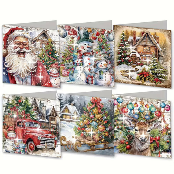 Poppy Crafts Diamond Art Greeting Card Kit