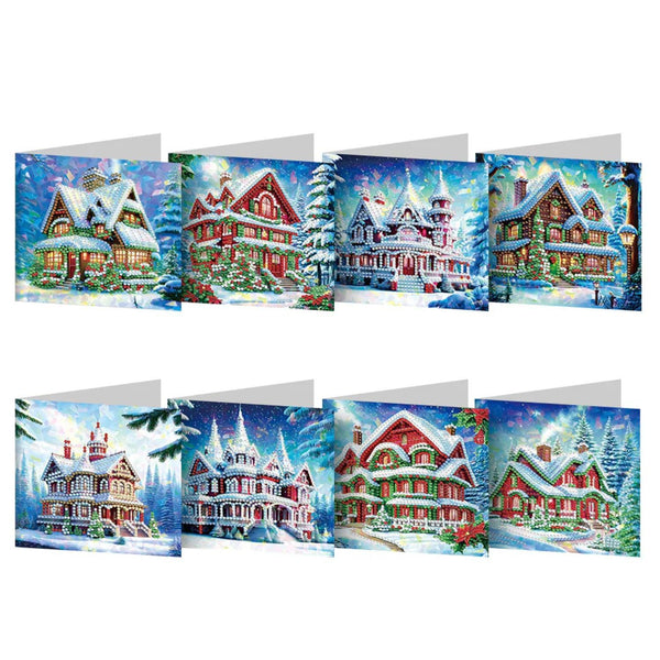 Poppy Crafts Diamond Art Greeting Card Kit