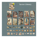 Poppy Crafts Die-Cut Scrap Paper - Secret Library