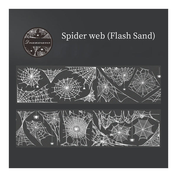 Poppy Crafts Dreamweaver PET Sticker Roll - Spider Web