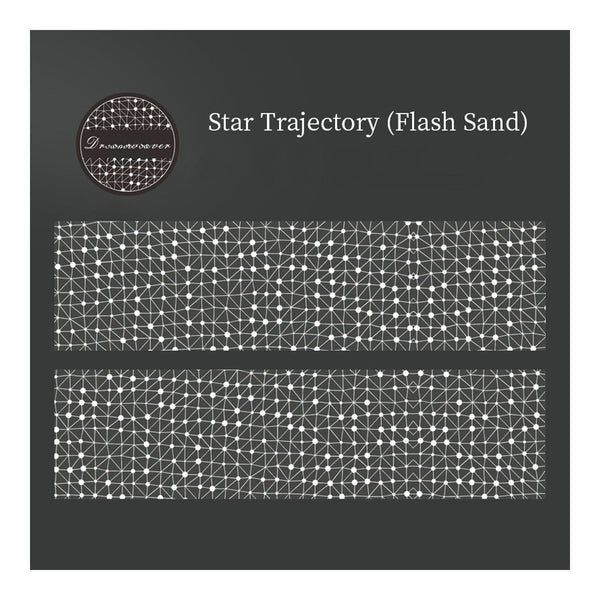 Poppy Crafts Dreamweaver PET Sticker Roll - Star Trajectory