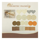 Poppy Crafts Embossed Scraping Paper - Geometric Fragments