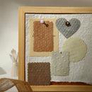 Poppy Crafts Embossed Scraping Paper - Geometric Fragments