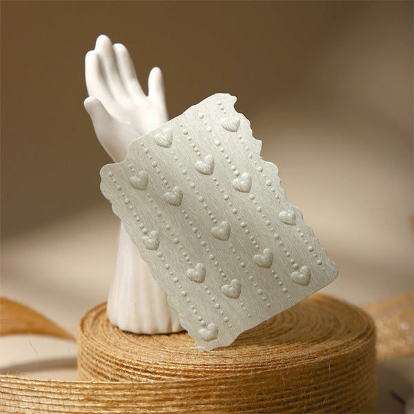 Poppy Crafts Embossed Scraping Paper - Geometric Fragments