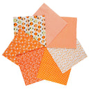 Poppy Crafts Fabric Fat Quarter Bundle - Orange