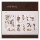 Poppy Crafts Fabric Tag - Daisy Story