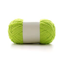 Poppy Crafts Fine Chenille Yarn 50g - Lime Green