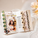 Poppy Crafts Flower Stickers - Moonlight Flower Shadow