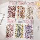 Poppy Crafts Flower Stickers - Green Language Flower Realm