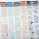 Poppy Crafts Fragments of Literary Quotations PET Sticker Roll - Anne of Green Gables
