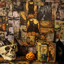 Poppy Crafts Halloween Double-Sided Paper - Cemetery Chapter