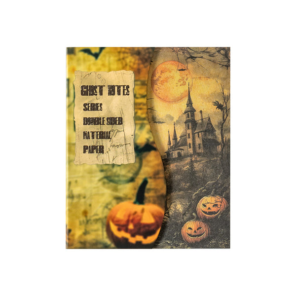 Poppy Crafts Halloween Double-Sided Paper - Night Patrol Pumpkin