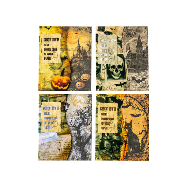 Poppy Crafts Halloween Double-Sided Paper - Night Patrol Pumpkin