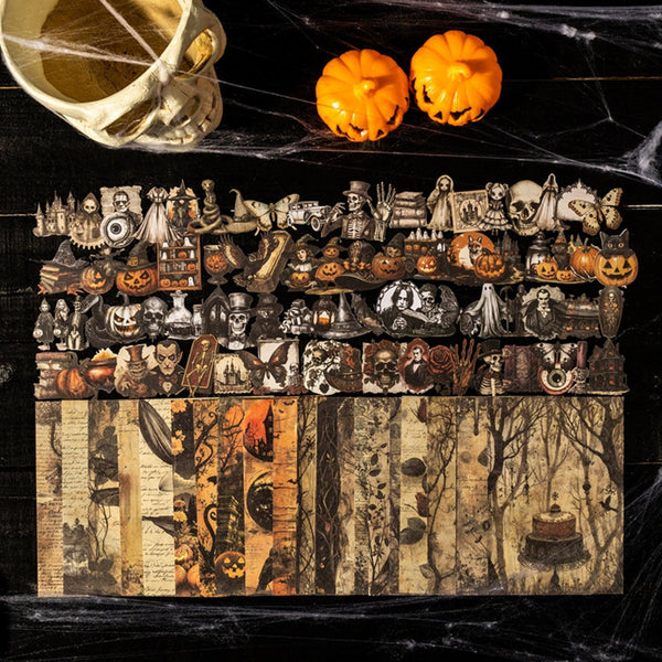 Poppy Crafts Halloween Writing Paper & Sticker - Ghost Party