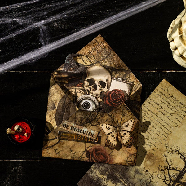 Poppy Crafts Halloween Writing Paper & Sticker - Ghost Party